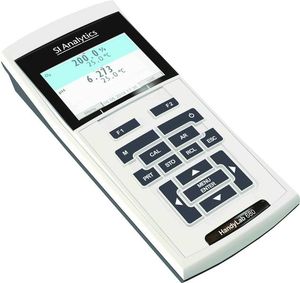 portable pH meter / process / digital / with conductivity meter