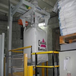 bag filling machine / for big bags / semi-automatic / weight