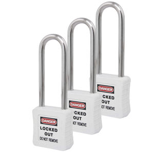 Latching Padlock Lm Depl Kd R Loto Master Inc Security