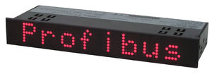 alphanumeric displays / dot-matrix / 17-segment / 8-digit
