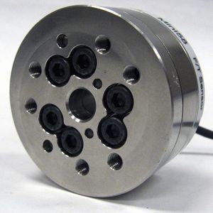torque load cell / pancake type / compact / stainless steel