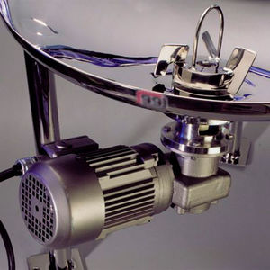 turbine mixer / batch / for liquids / bottom-entry