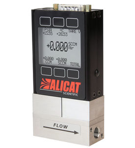 mass flow meter / for gas / high-pressure