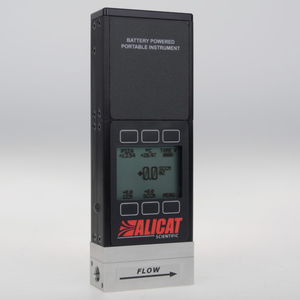 mass flow meter / for gas / high-pressure / portable