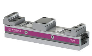machine tool vise / hydraulic / modular / double