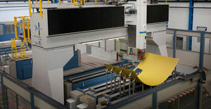 CNC cutting machine / laser / for aeronautical applications / high-speed