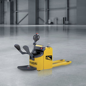 electric pallet truck / stand up control / for warehouses / multifunction