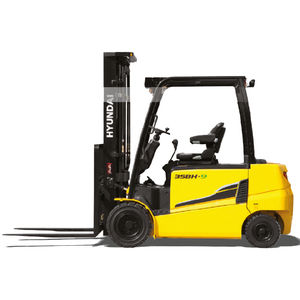 electric forklift / ride-on / for heavy loads / counterbalanced