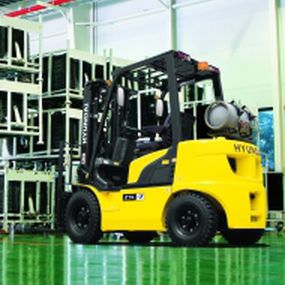 LPG forklift / ride-on / counterbalanced / handling