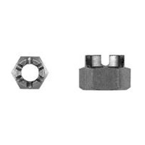 hexagonal nut / castle / steel