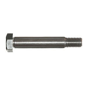 threaded bolt / with hexagonal head / stainless steel