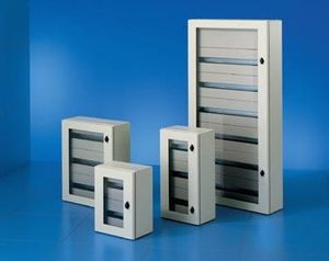 modular electrical enclosure / sheet steel / circuit breaker
