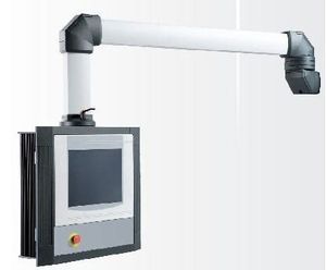 control box support arm system