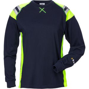 women's T-shirt / work / fire-retardant / anti-static