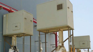 compact enclosure / rectangular / glass fiber-reinforced polyester / for hazardous areas