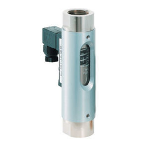 piston flow switch / for air / glass tube / aluminum