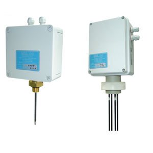 conductive level switch / for liquids / with multiple electrodes / stainless steel