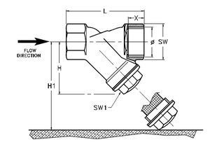 liquid filter / hydraulic / basket / magnetic