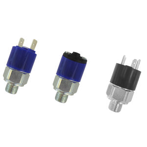 liquids and gase pressure and vacuum switch / diaphragm / stainless steel / adjustable