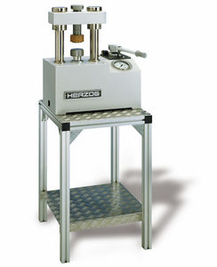manual for sample preparation pellet press / laboratory