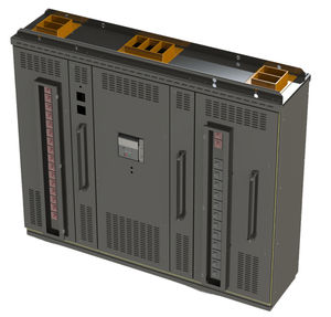 electrical distribution cabinet / floor-mounted / hinged door / with Plexiglas® door