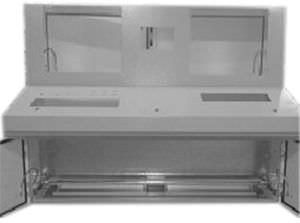 control console / cold rolled steel / stainless steel / mild steel