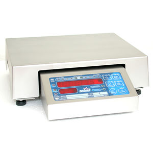 retail scale / compact / with LED display / robust