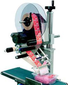 automatic label applicator / in-line / high-speed