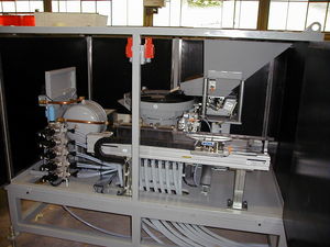 vibrating separator / particle / linear