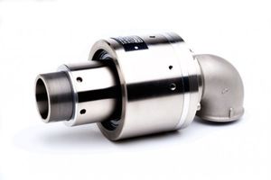 water rotary union / 2-passage / ball bearing