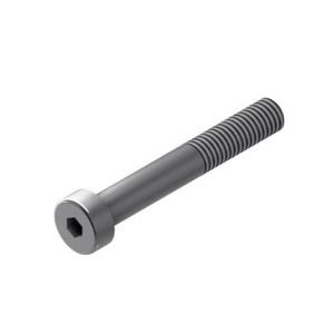 cylindrical head screw / hex socket / galvanized steel