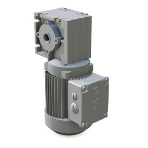 single-phase electric servo-gearmotor / orthogonal / spur