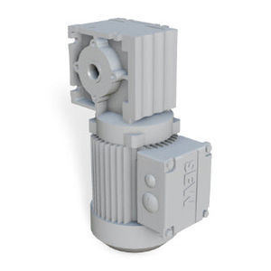 single-phase electric servo-gearmotor / orthogonal / spur
