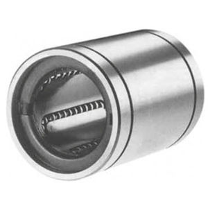 linear ball bearing / closed / stainless steel