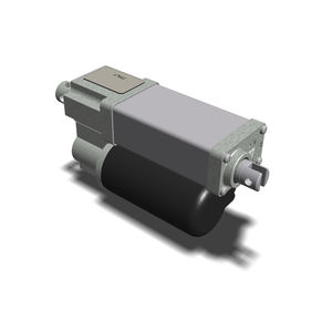 electric cylinder / worm gear / DC / aluminum