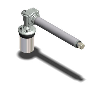 rotary cylinder / electric / worm gear / DC