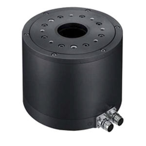 motor-driven rotary table / vertical / compact