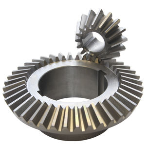 bevel gear / straight-toothed / custom / hub