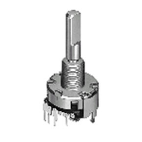 incremental rotary encoder / potentiometer / solid-shaft / metal