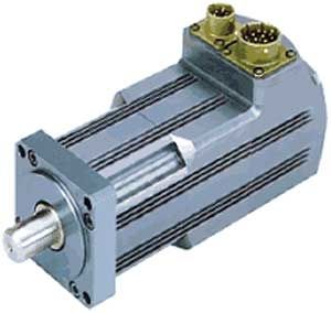 AC servomotor / brushless / high-power / slotless