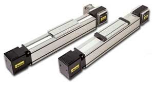 linear actuator / electric / timing belt / steel