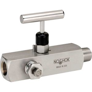 Needle Valve Noshok Manual Shut Off For Steam