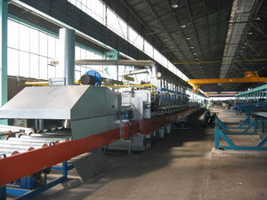 annealing furnace / conveyor / roller / gas
