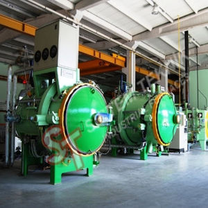 vacuum furnace / gas quenching / rotary retort / gas