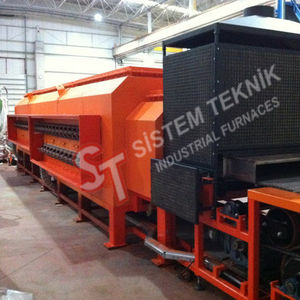 brazing furnace / muffle / conveyor / electric