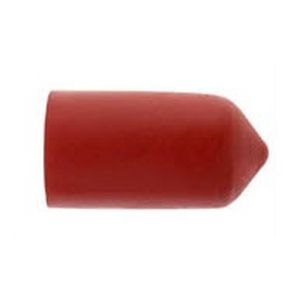 threaded end cap / round / PVC