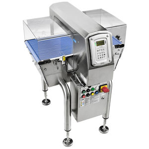 metal detector with conveyor / for the food industry