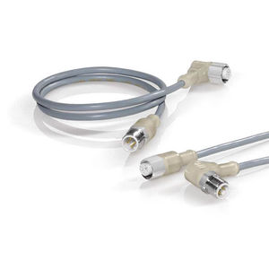 electrical power supply connector / DIN / circular / locking