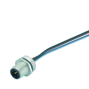 RF connector / DIN / circular / male