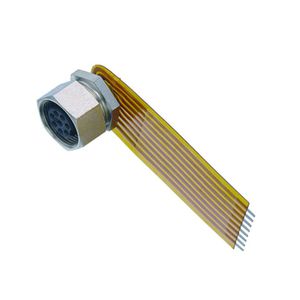 RF connector / DIN / circular / female
